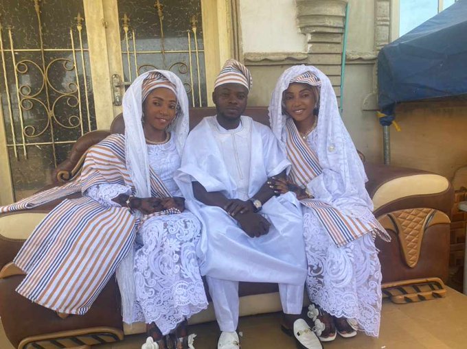 Just in: Man Marries Twin Sisters in Osun – See Photo and Videos
