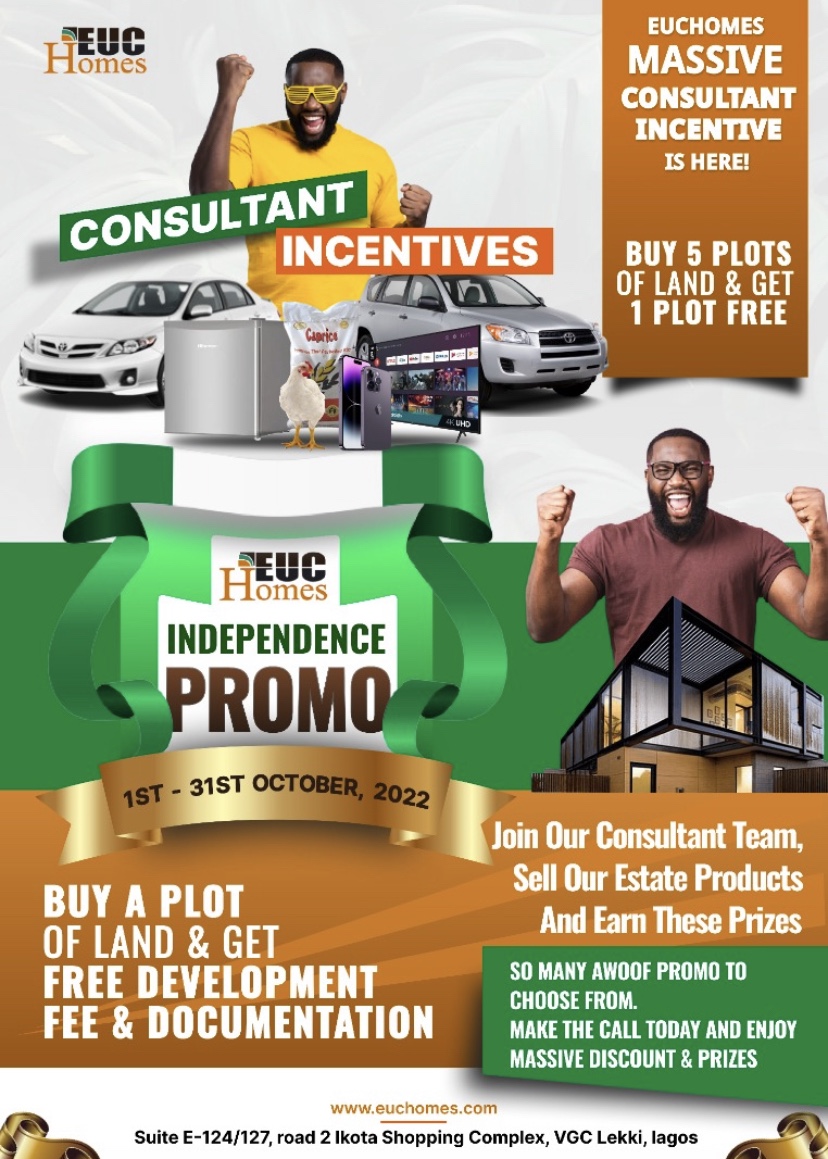EUC Homes Massive Consultant Incentive And Promo Is Here (Details)