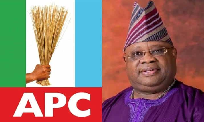 Osun APC Faults Adeleke Cyber Bullying Committee, Says It’s Suppressive Tool Against Dissent Voices